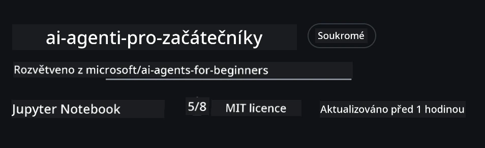 Forkovaný repozitář