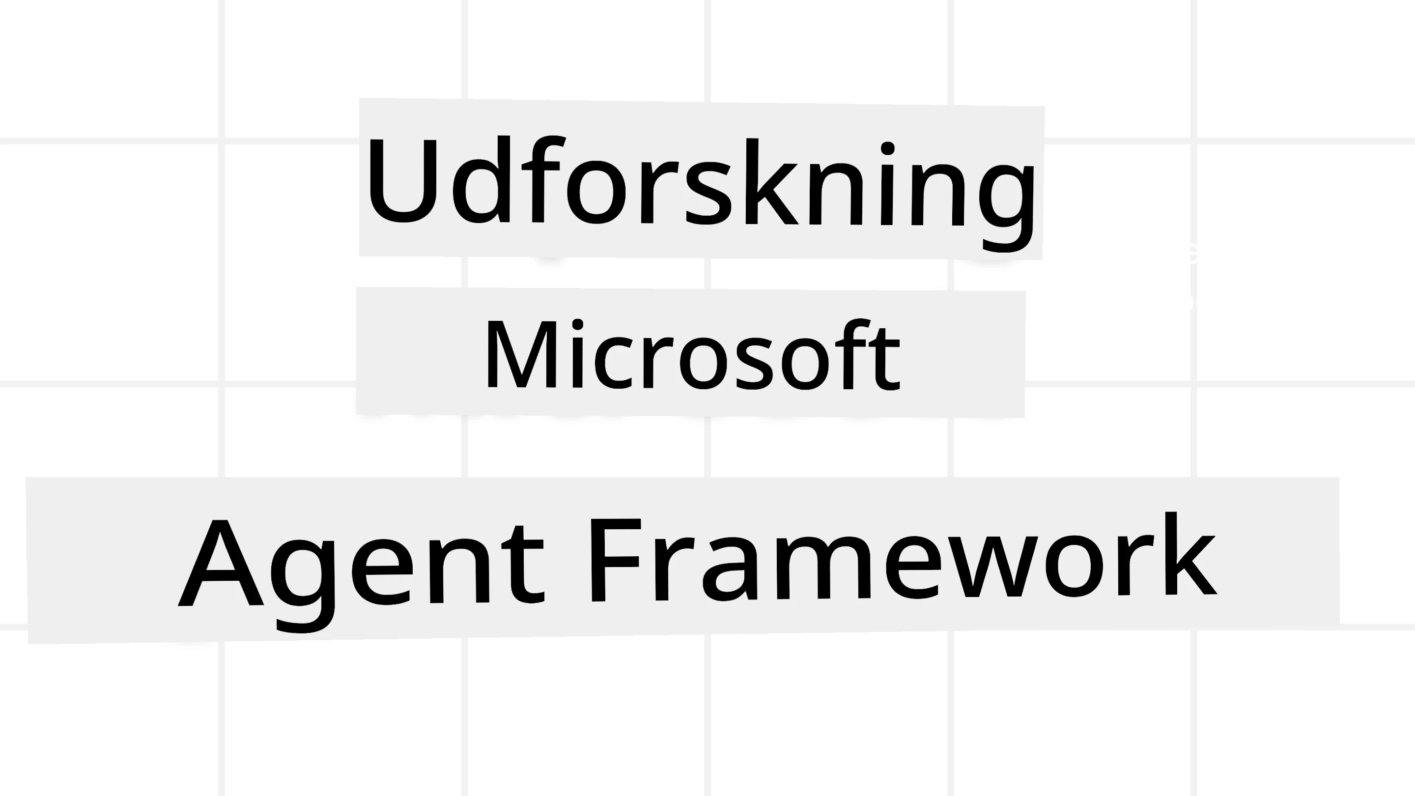 Agent Framework