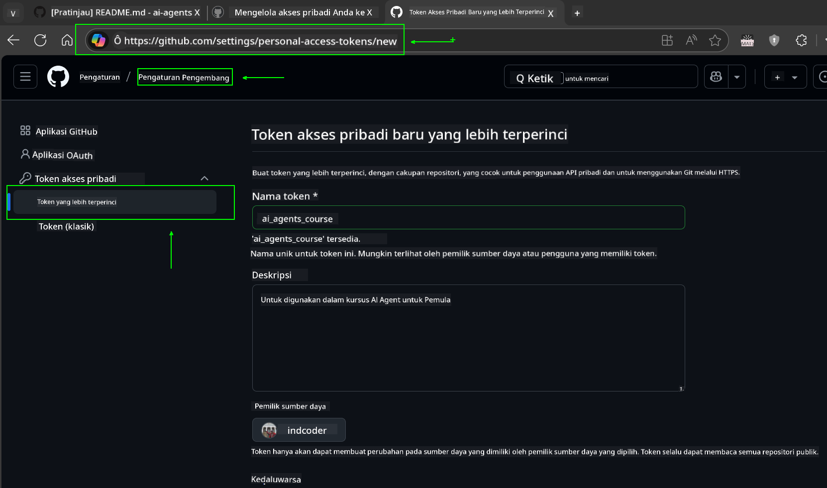 Generate Token