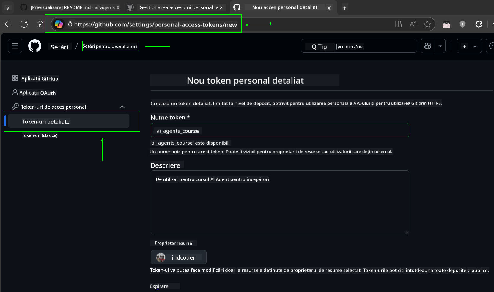 Generate Token