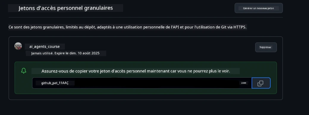 Stocker le jeton en toute sécurité