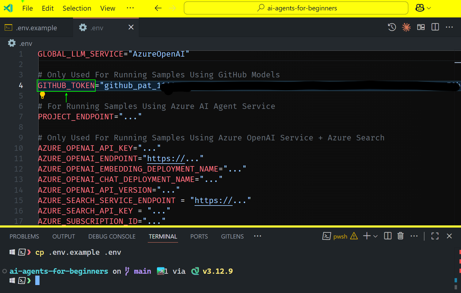 GitHub rakto laukas