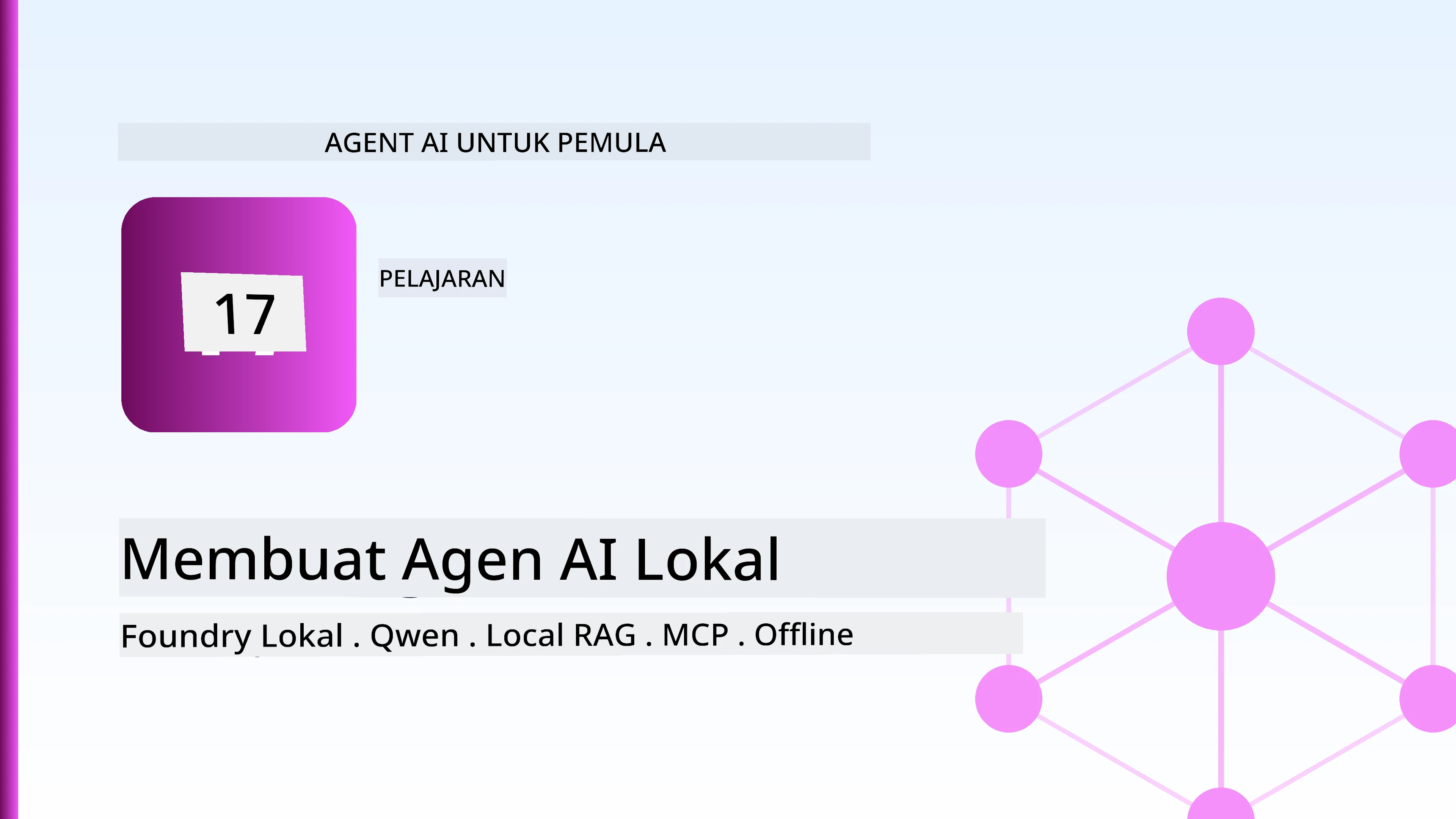 Membuat Agen AI Lokal