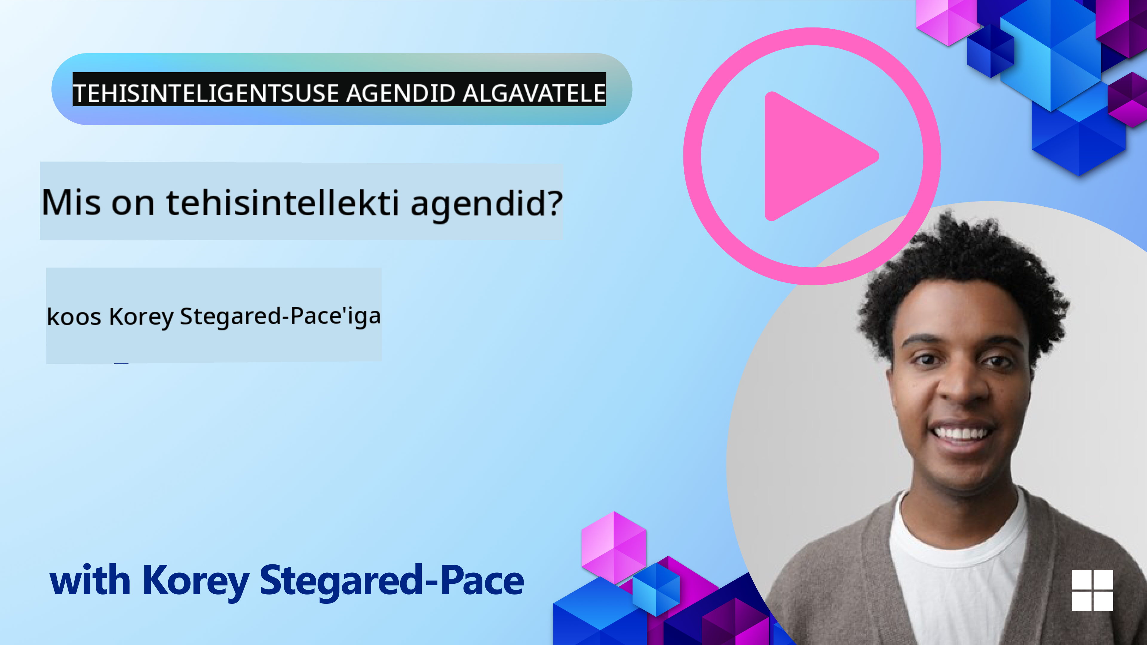 Sissejuhatus tehisintellekti agentidesse