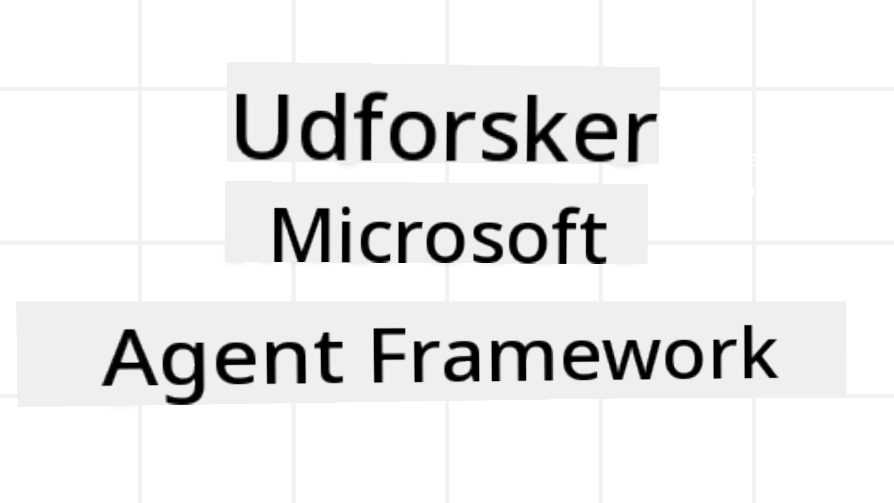 Agent Framework