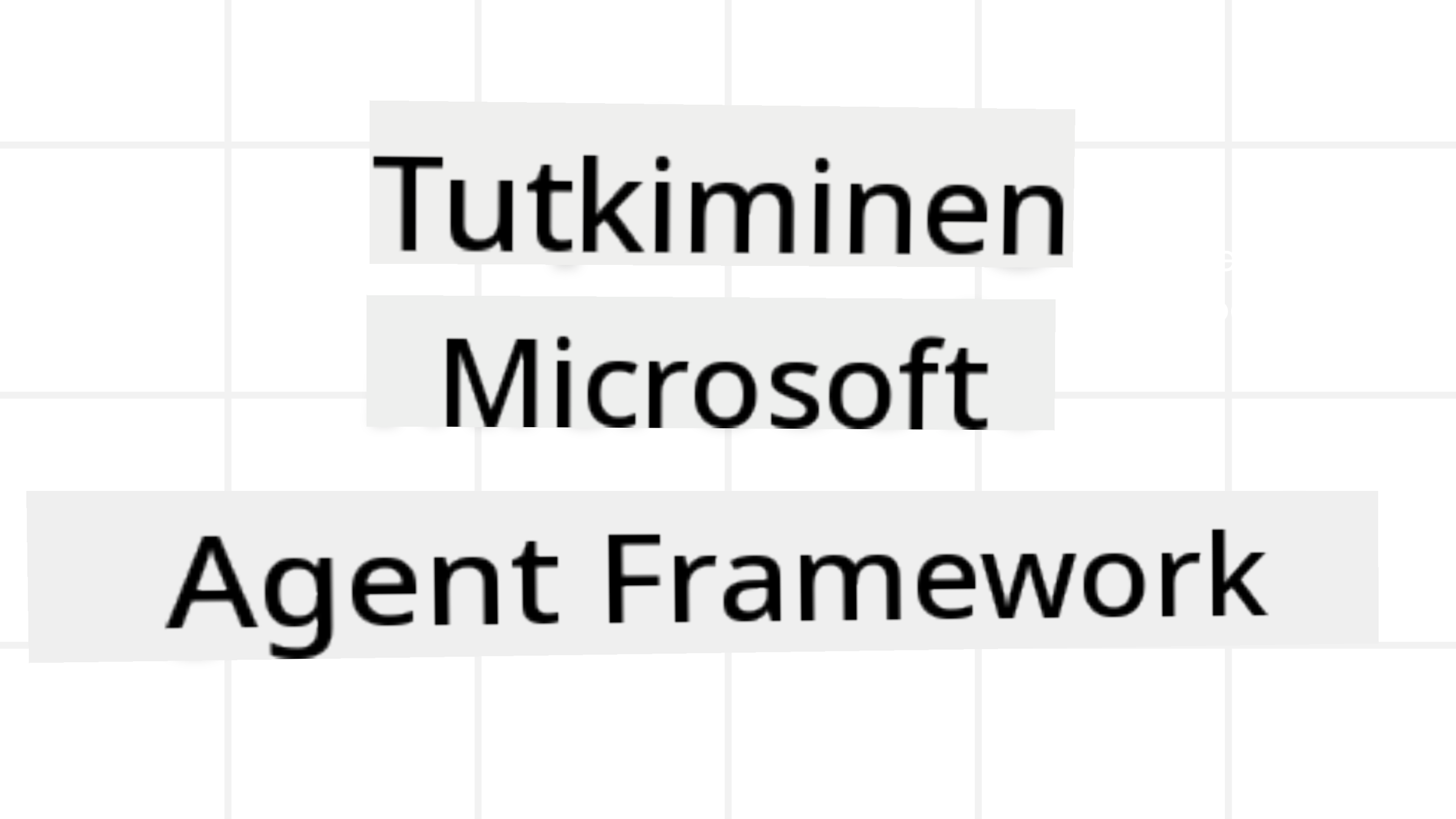 Agent Framework