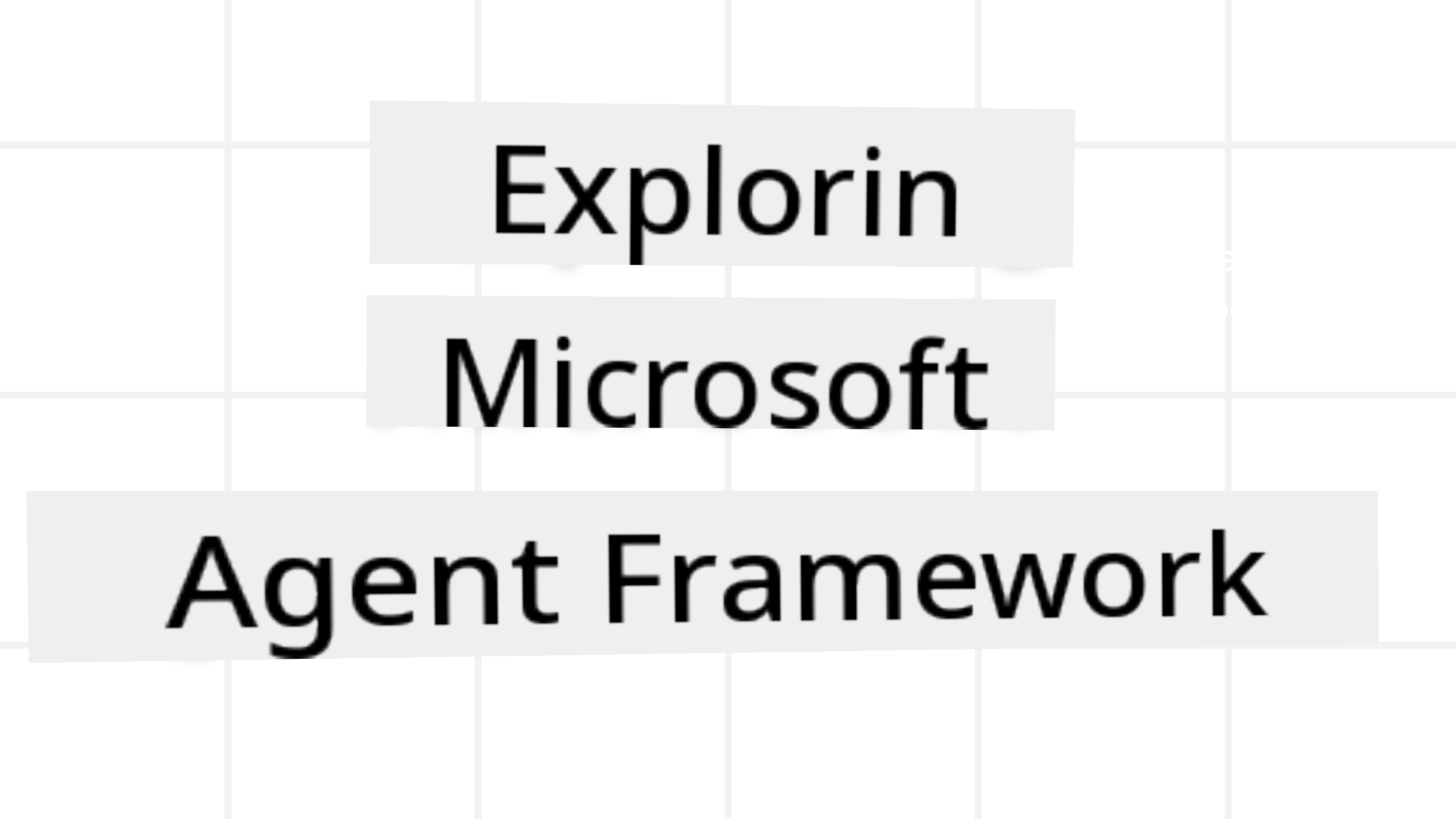 Agent Framework