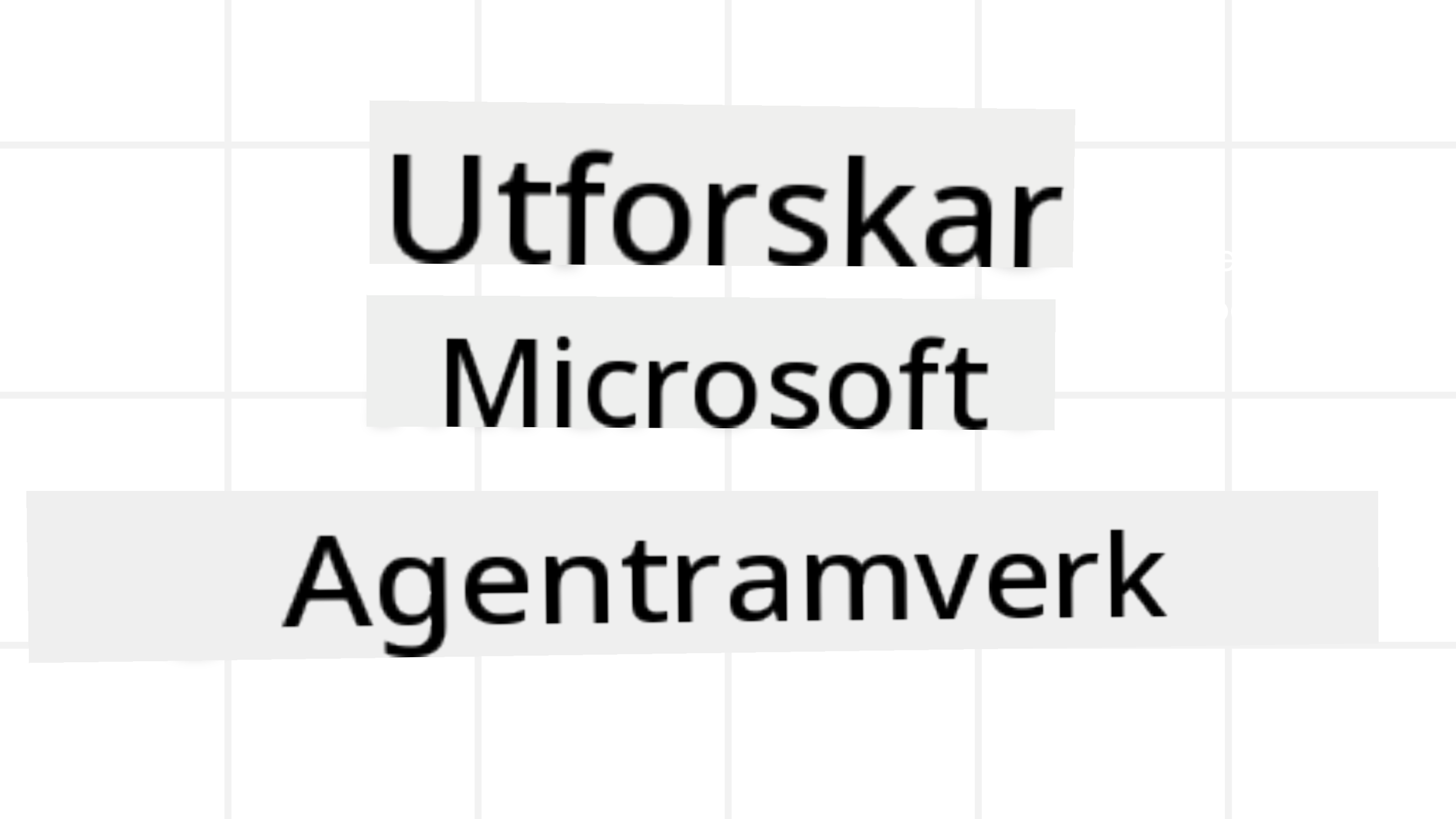 Agent Framework
