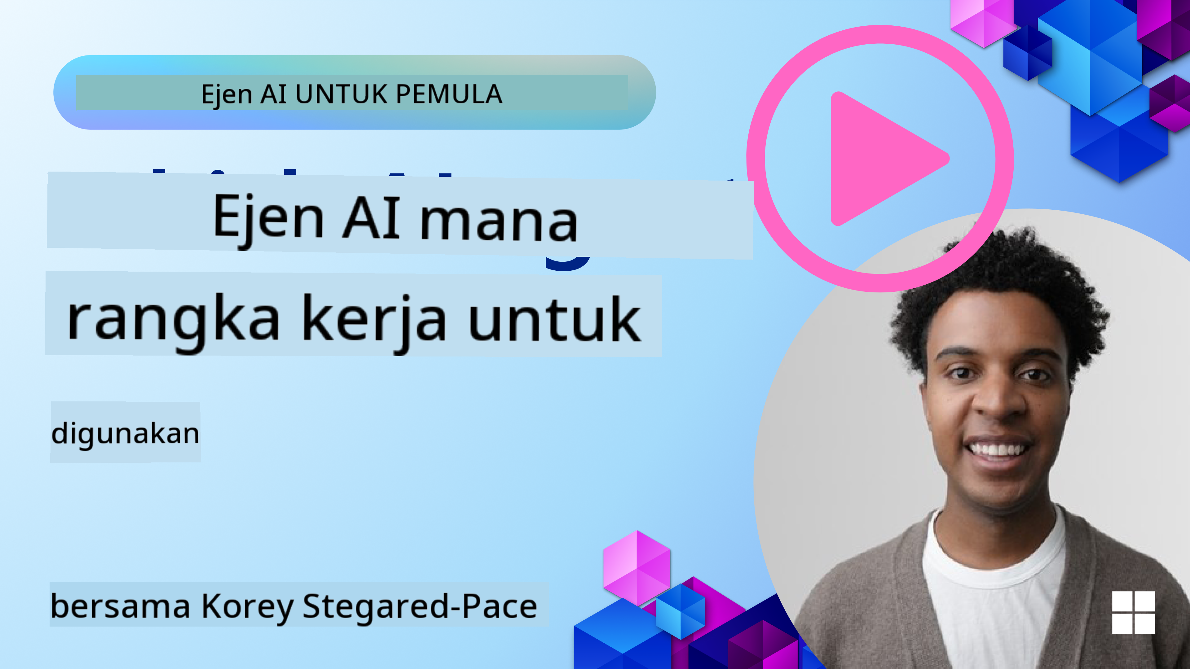 Meneroka Rangka Kerja Ejen AI