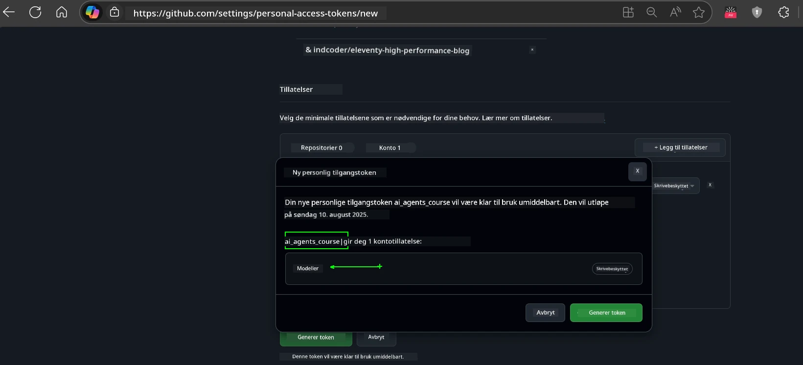 Verifiser Tillatelser