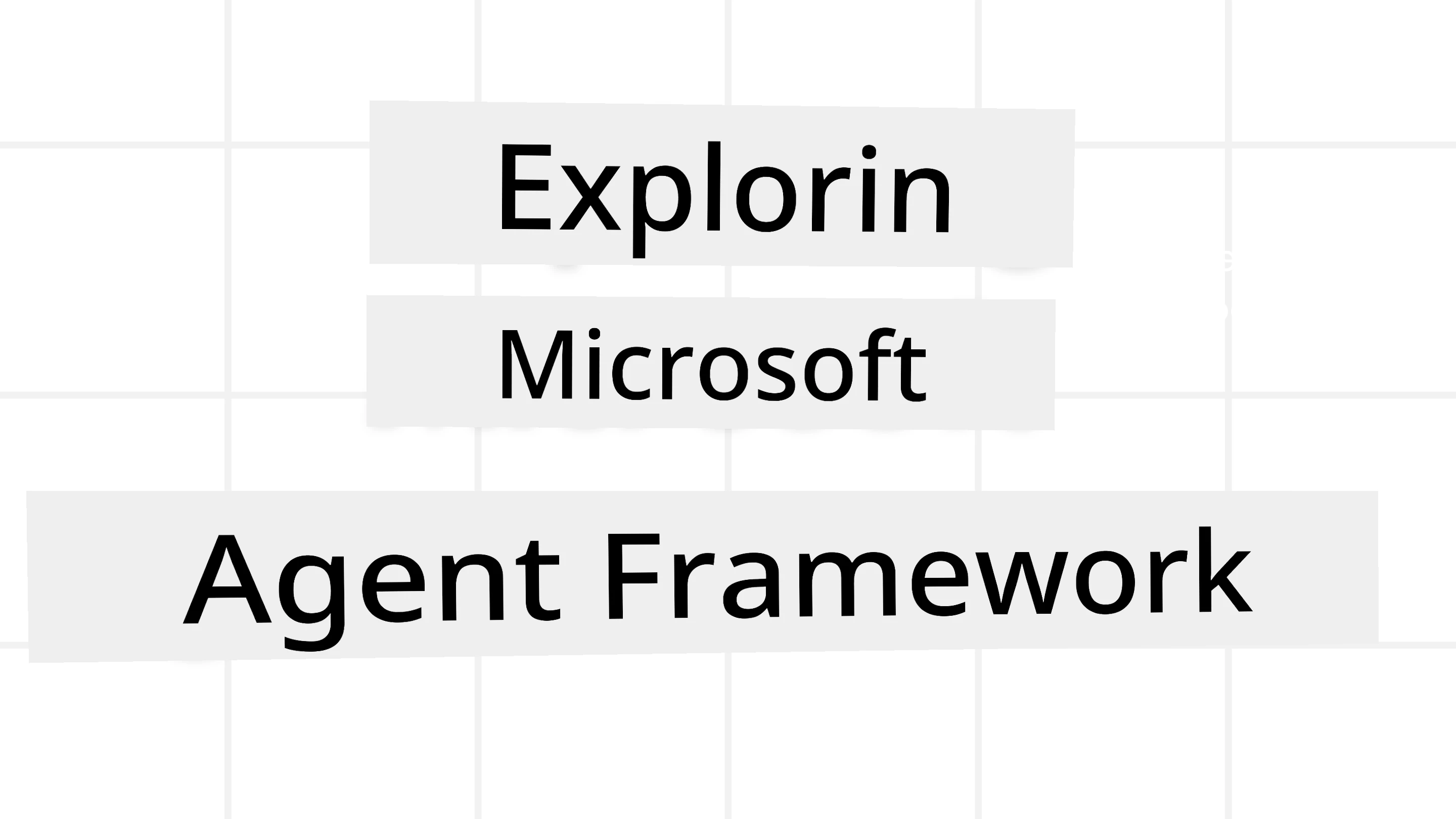 Agent Framework
