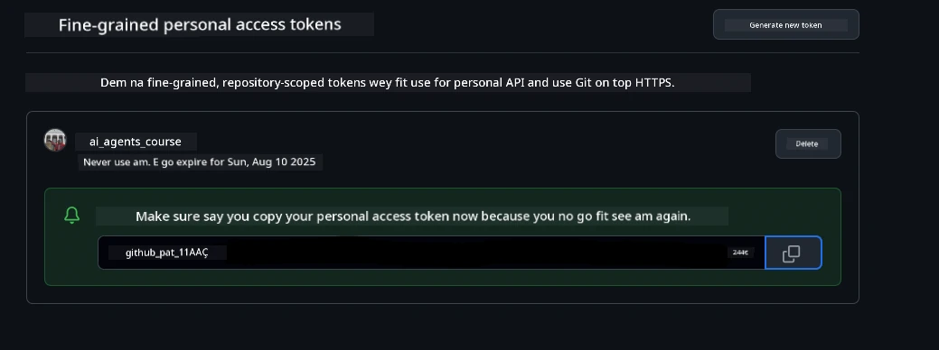 Store Token Securely