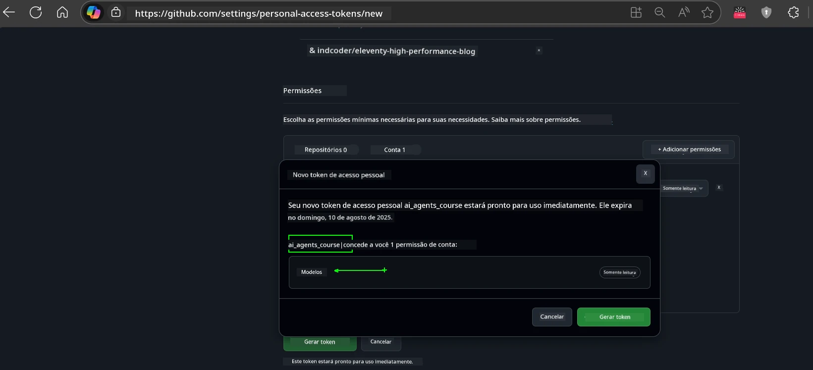Verificar Permissões