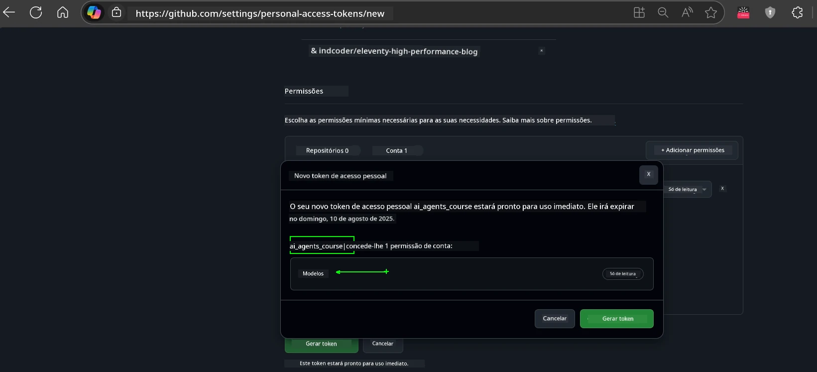 Verificar Permissões