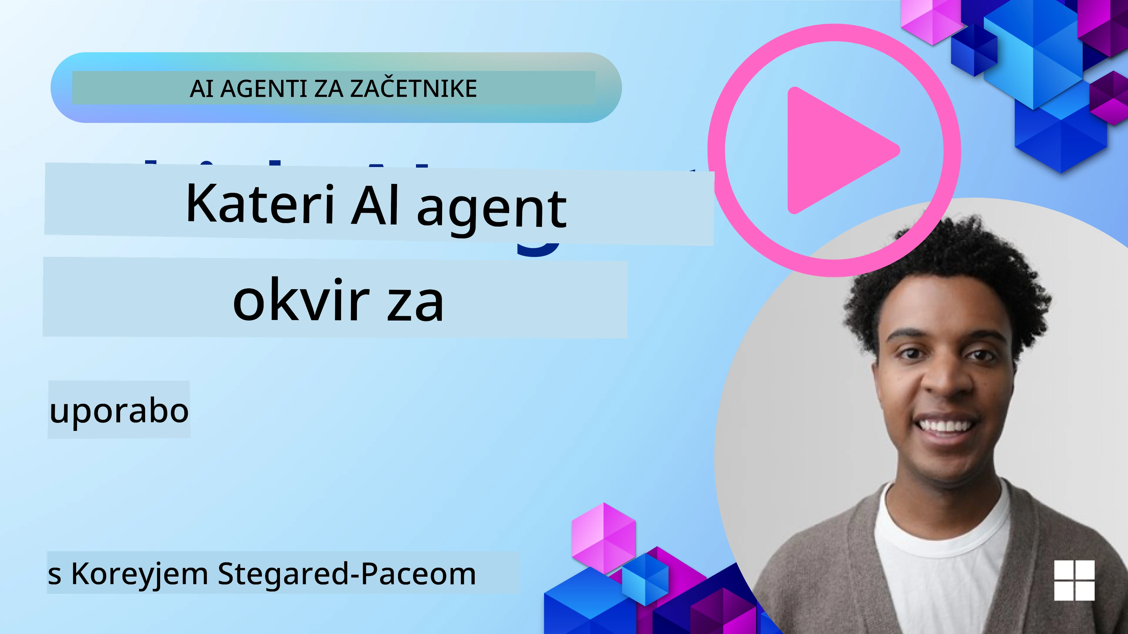 Raziskovanje okvirov za AI agente