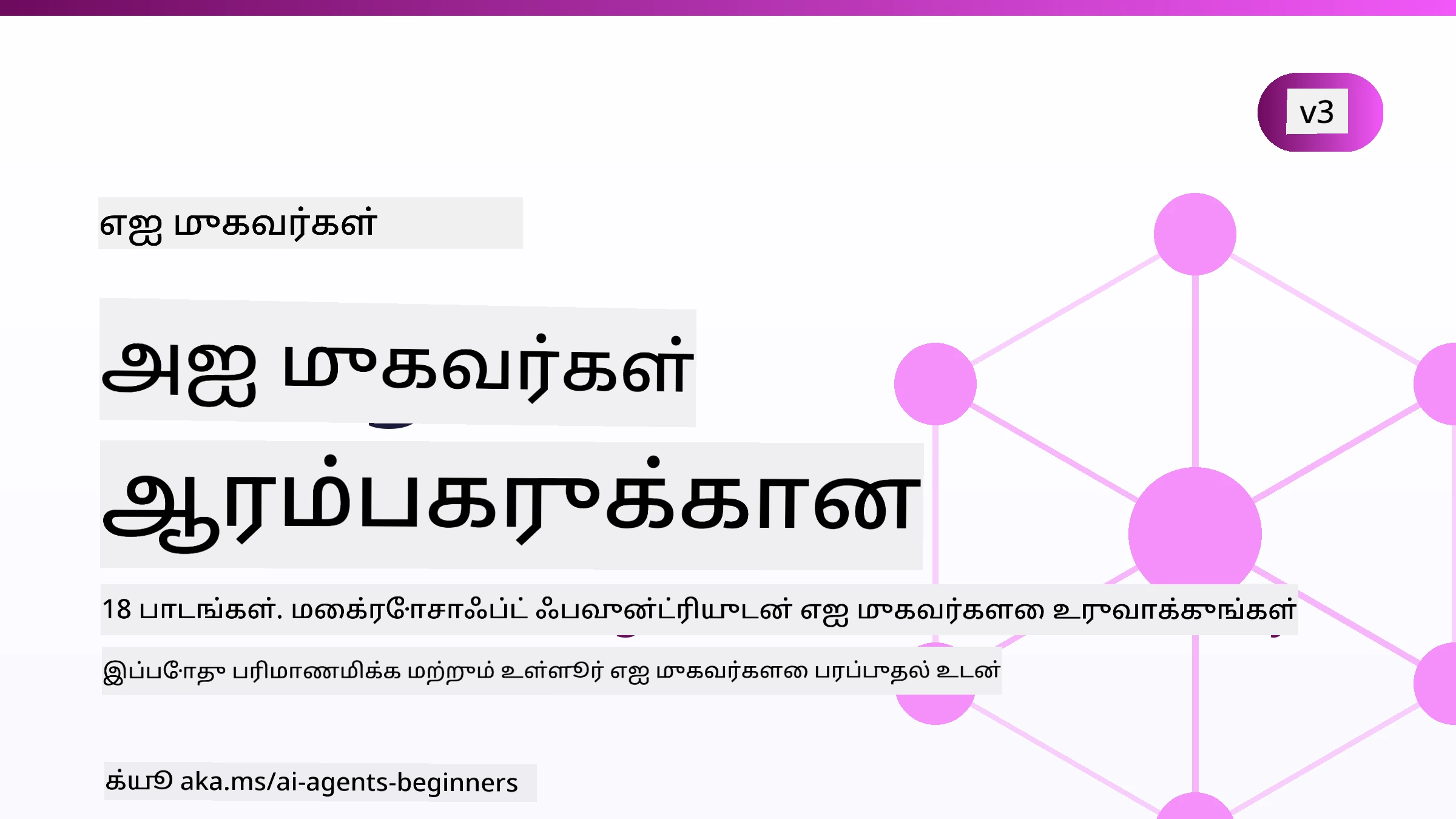 தொடக்கத்திற்கான AI முகவர்கள்