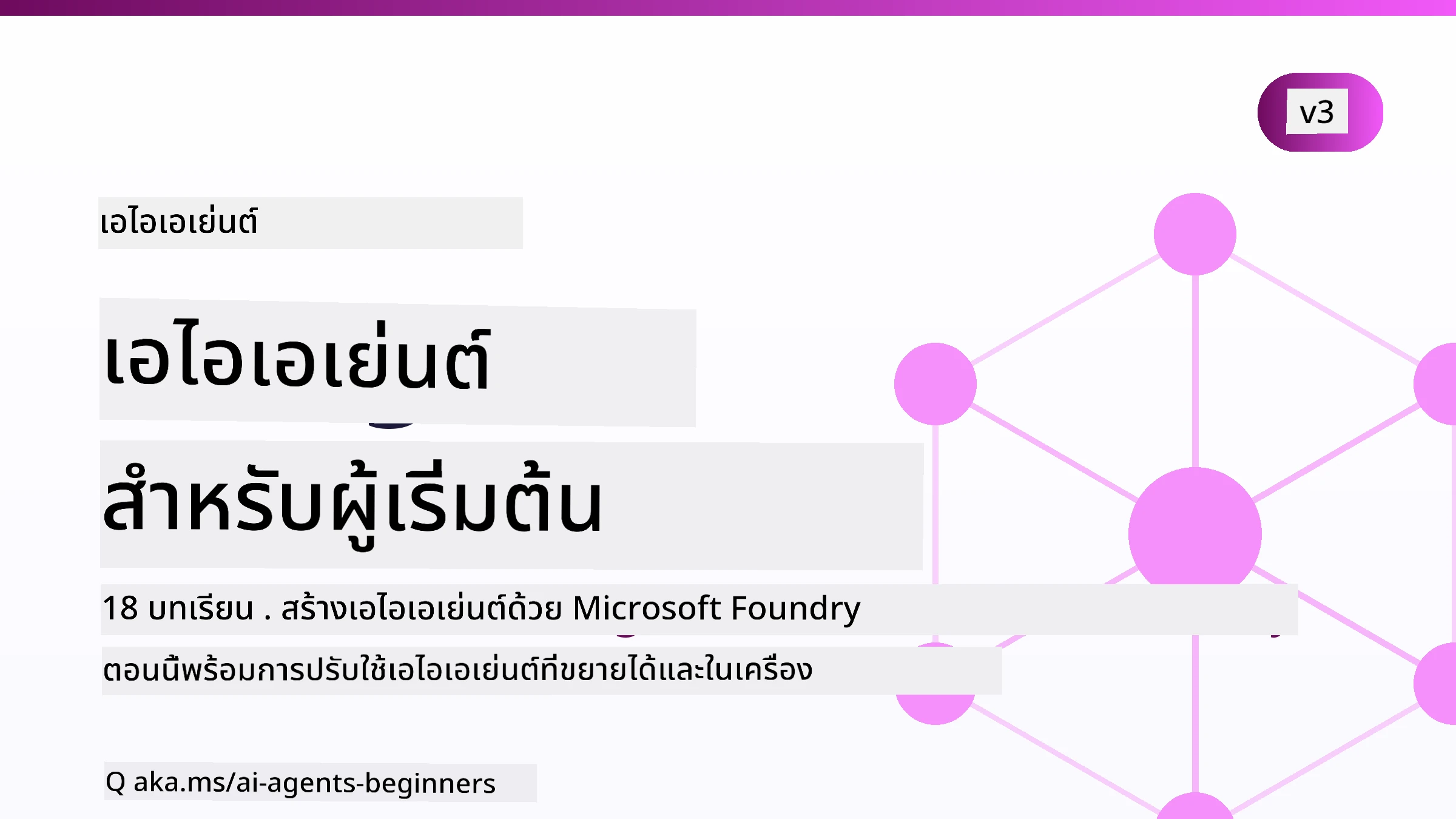 ตัวแทน AI สำหรับผู้เริ่มต้น