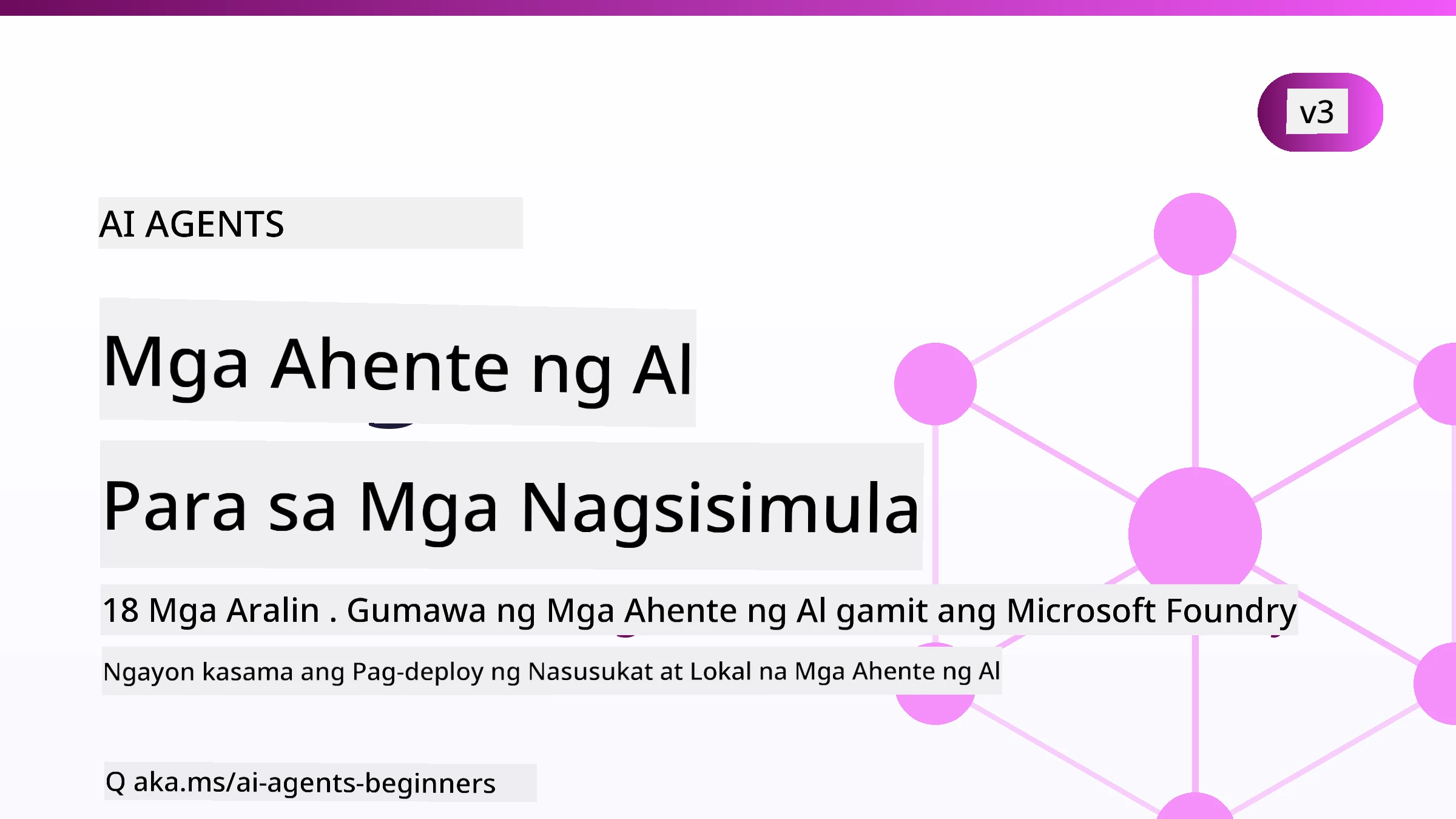 AI Agents para sa Mga Nagsisimula