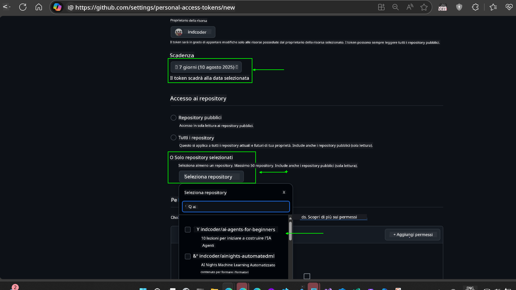 Limit scope to fork repository
