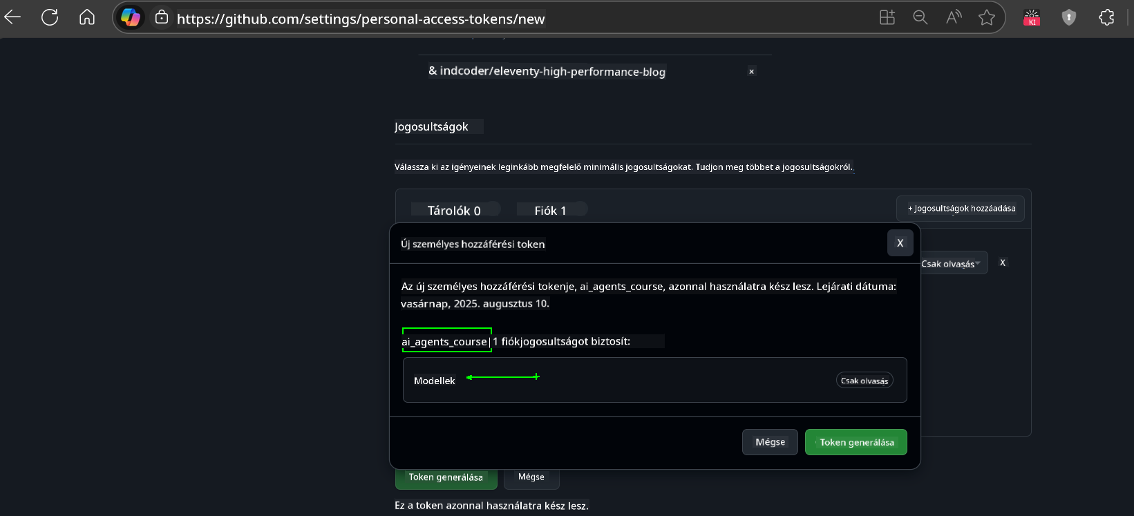 Jogosultságok ellenőrzése