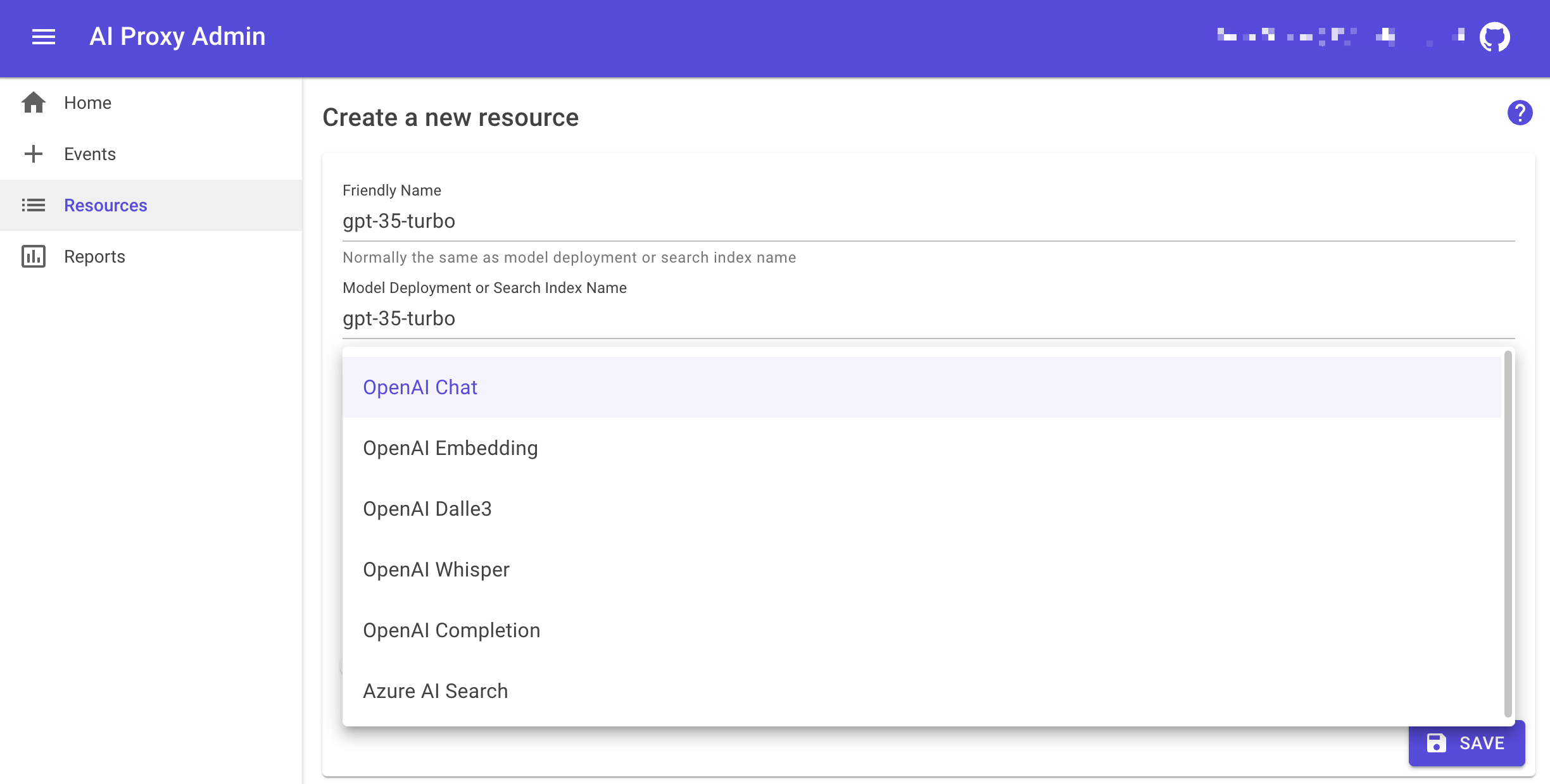 Image shows how to add a resource