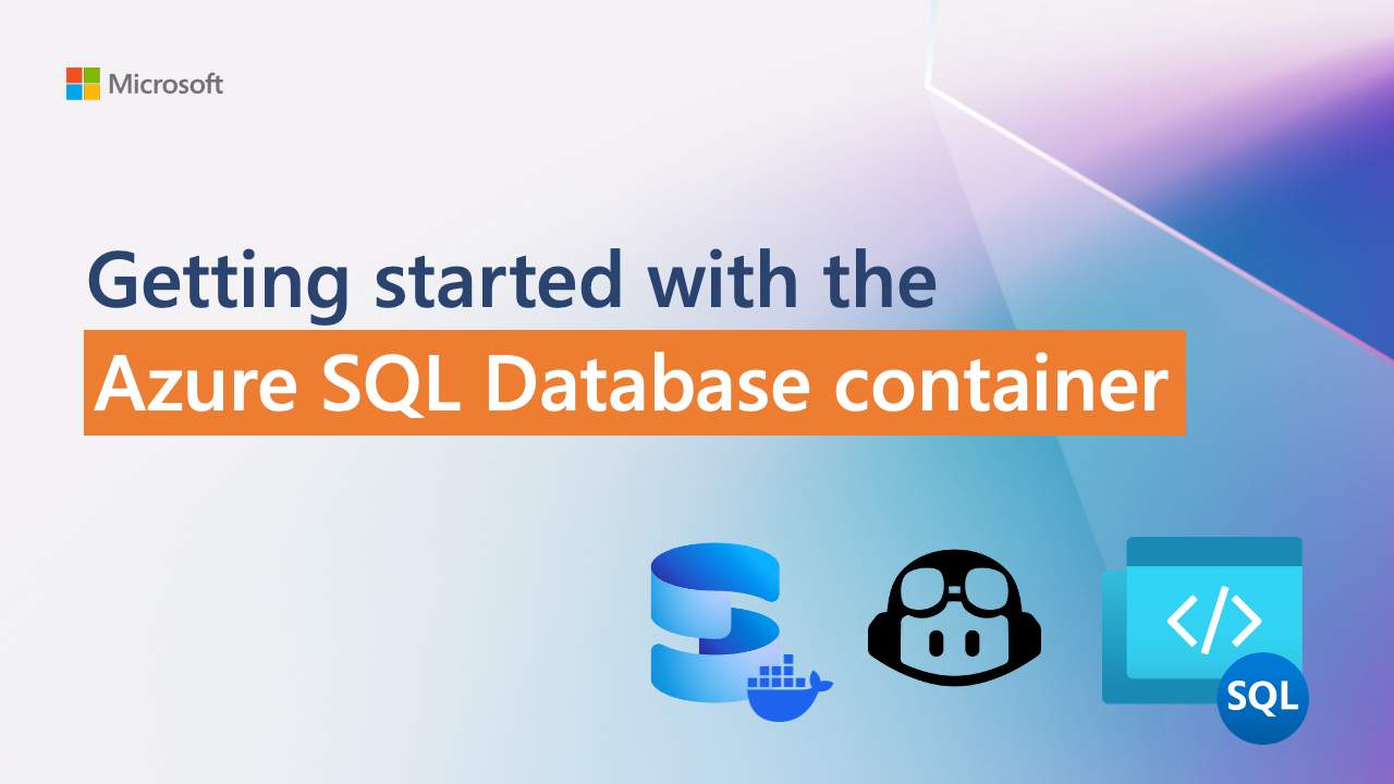 Azure SQL Developer demo