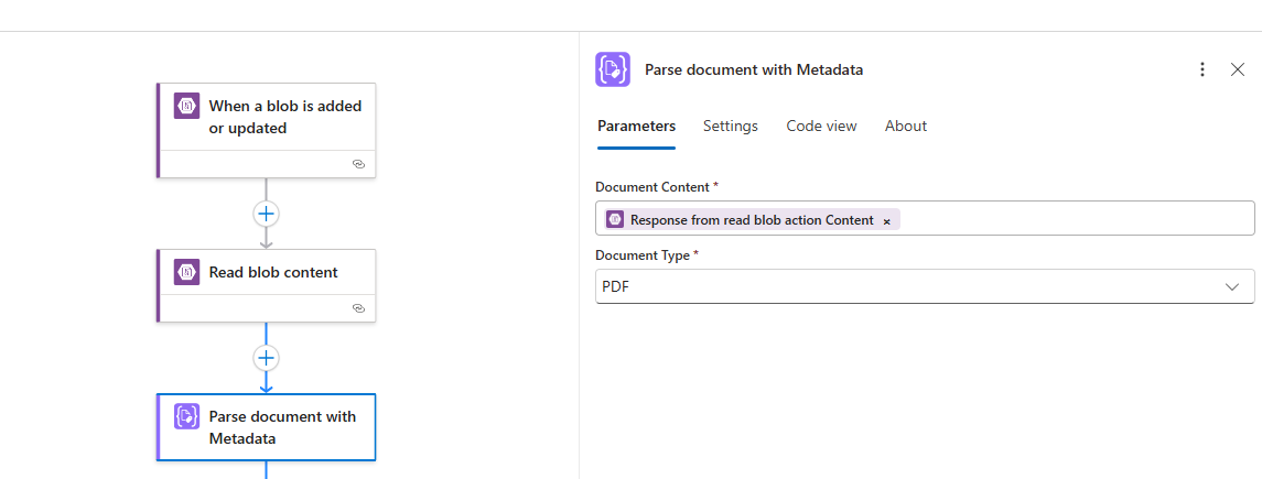 Metadata Parser Logic Apps에서 메타데이터와 함께 Parse & Chunk 기능 발표: 컨텍스트를 이해하는 RAG 에이전트 구축하기 ...