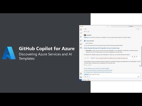 GitHub Copilot for Azure : 6가지 핵심 기능들