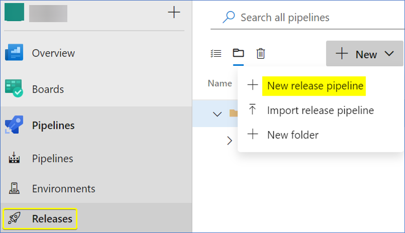 Create Release Pipeline 1