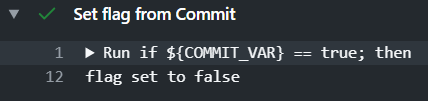 Commit False Scenario