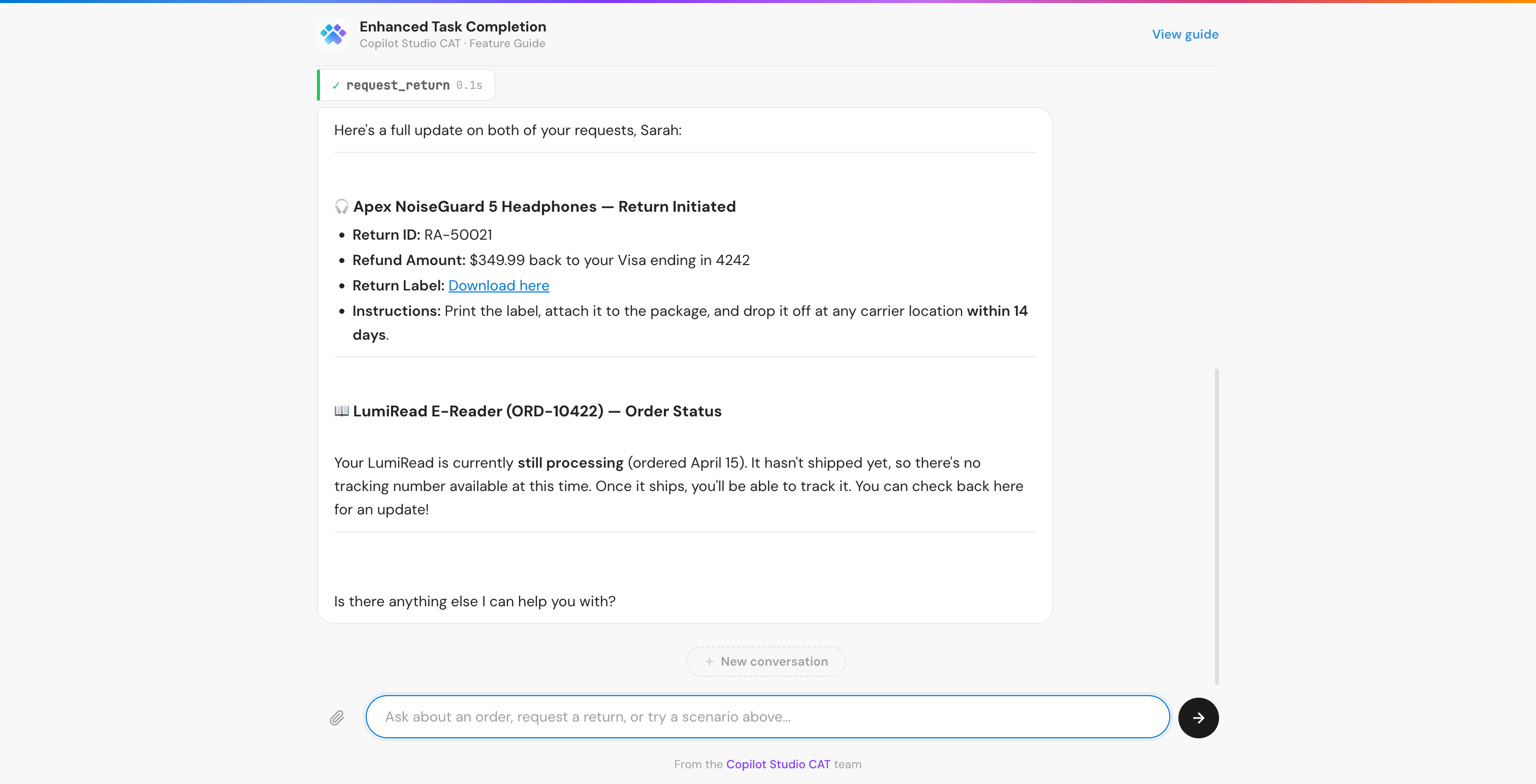 Multi-tool Orchestration