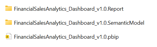 Power BI Project Folder Structure