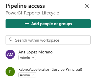 Pipeline Access Management