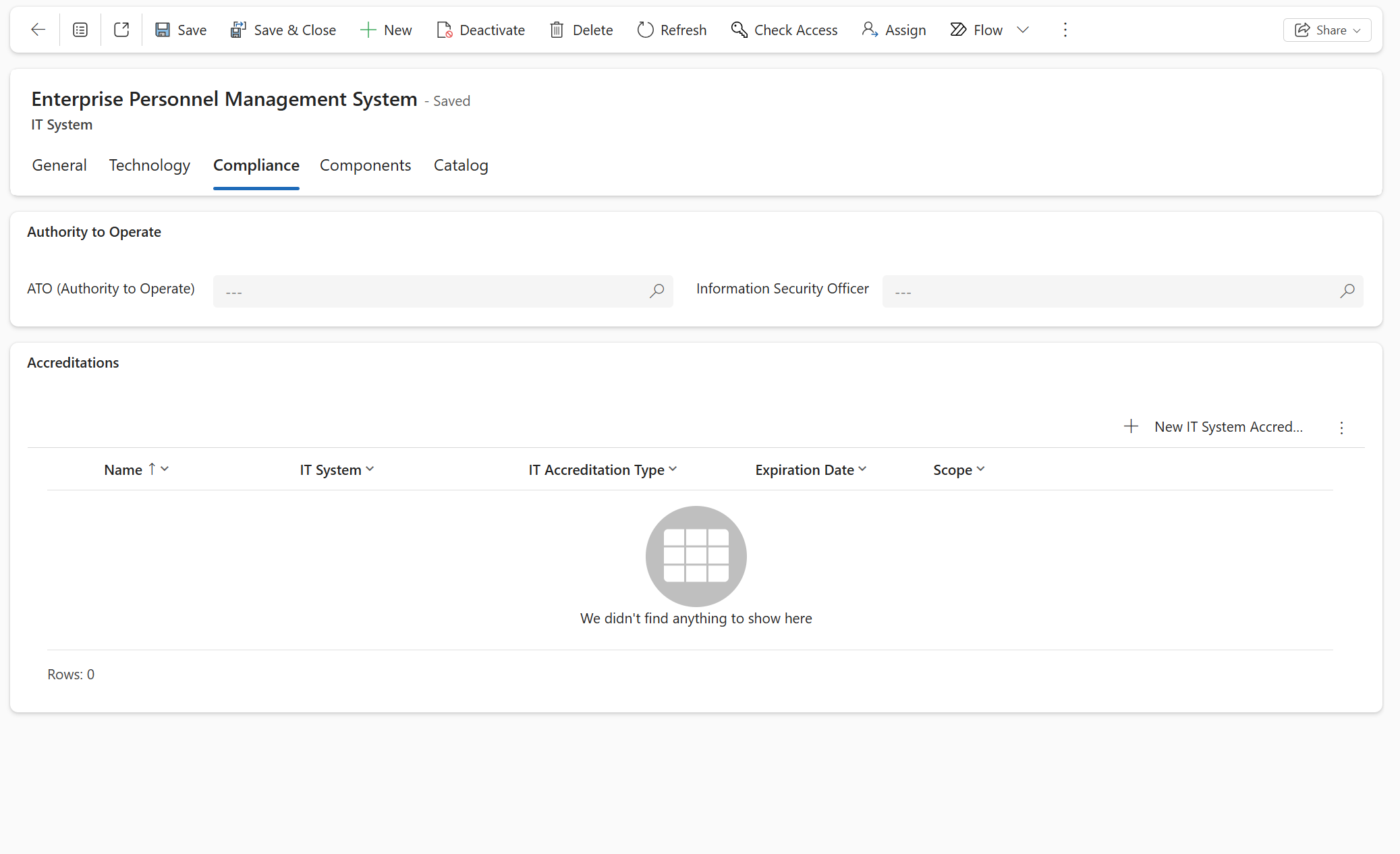 IT System Compliance