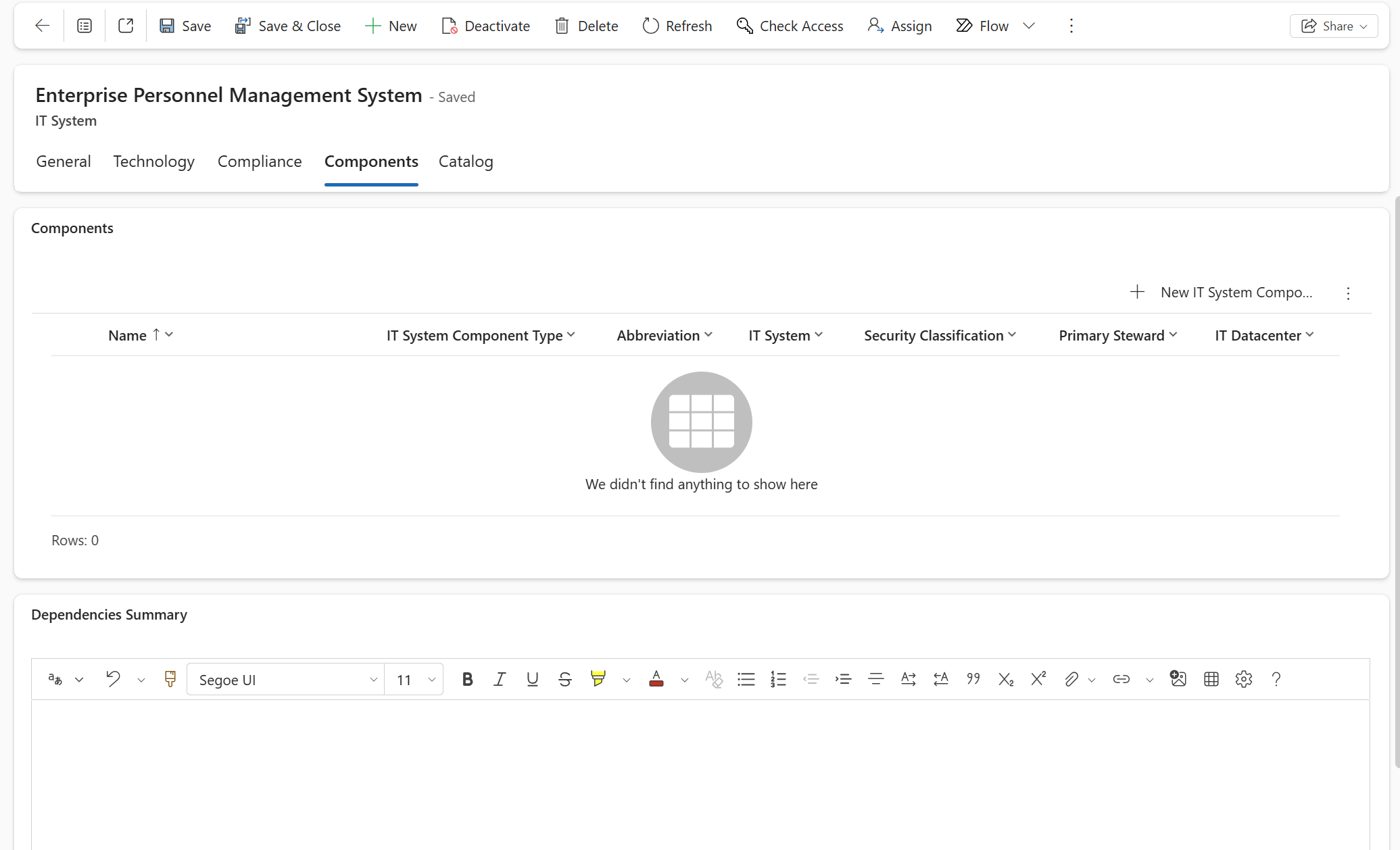 IT System Components