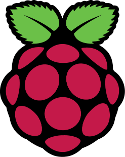 The Raspberry Pi logo