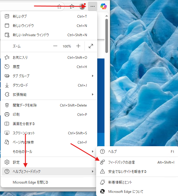 フィードバックの送信