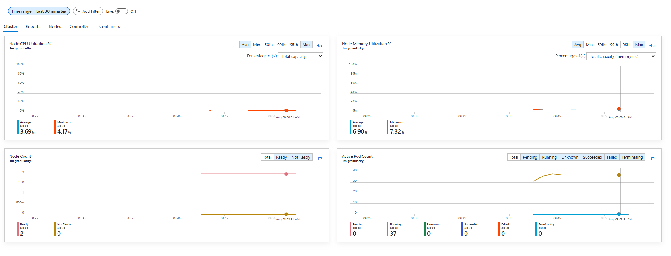 Cluster Metrics