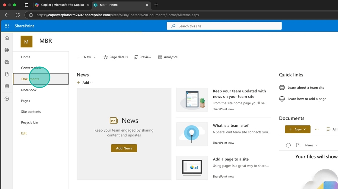 Open Document Library