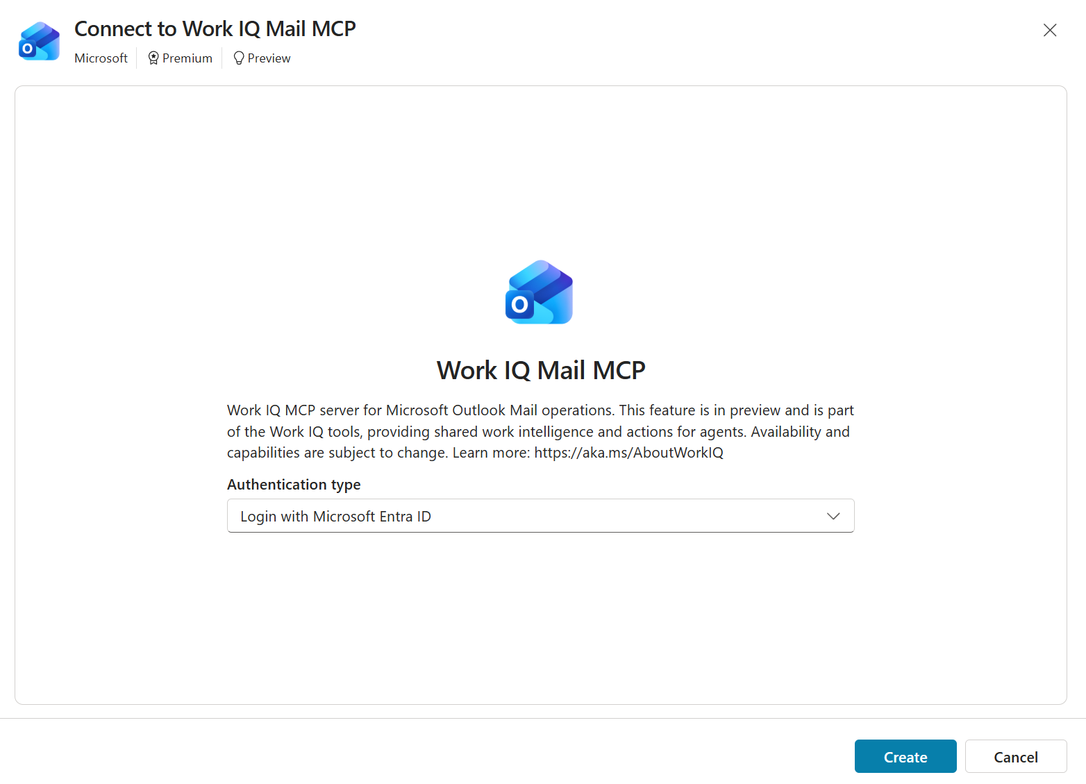 Connect to Work IQ Mail MCP — Login with Microsoft Entra ID