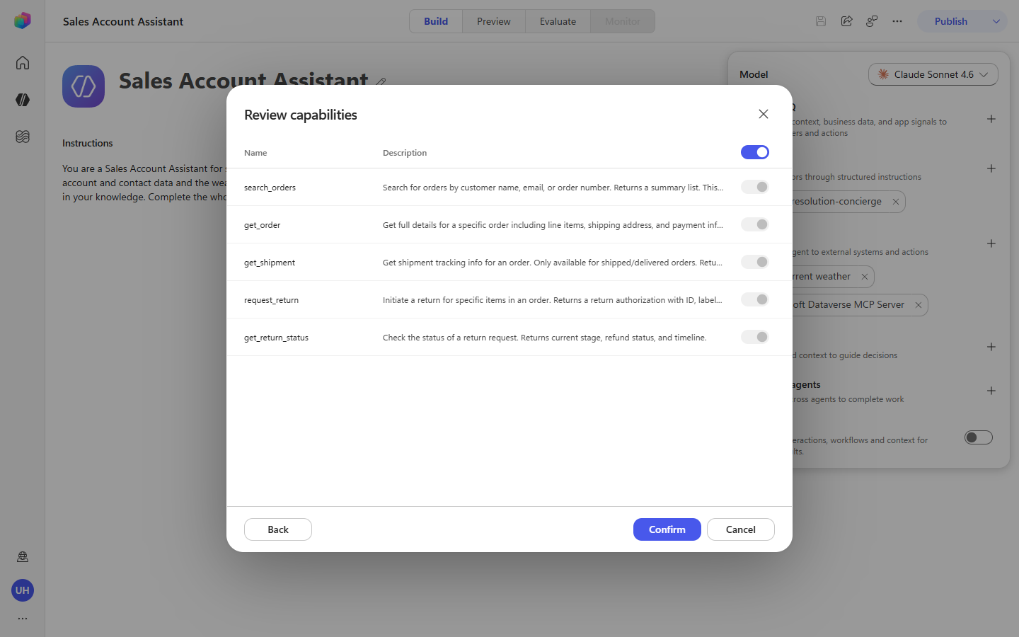 MCP capabilities load for the new-type agent