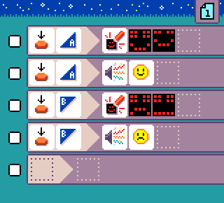 Smiley Buttons MicroCode program