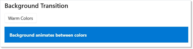 Background transition