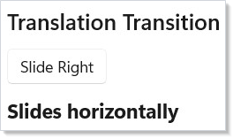 Translation transition