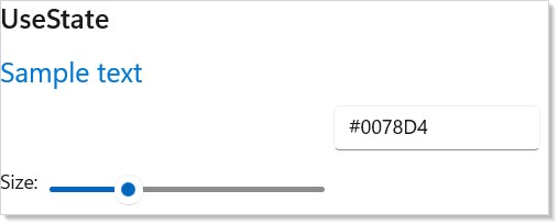 UseState demo