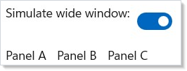 Responsive switcher between HStack and VStack