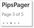 PipsPager at page 2 of 5