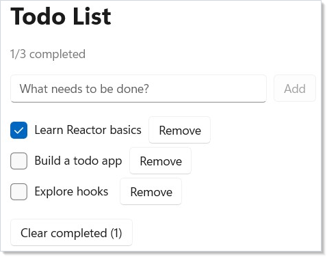 Todo app
