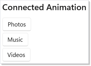 Connected animation