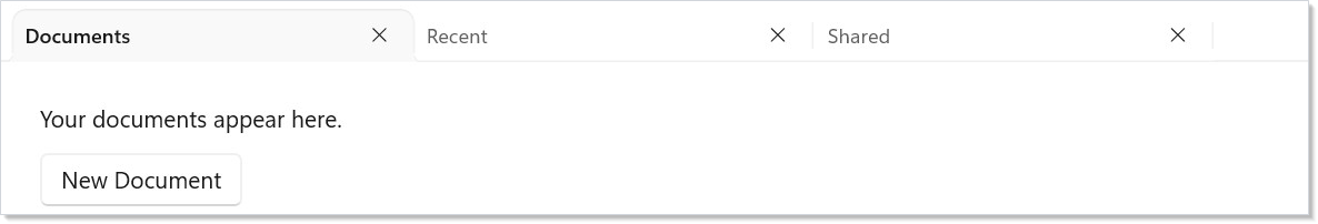 Tab navigation
